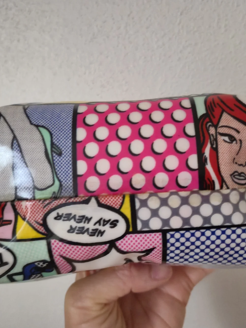 kate spade Multicolor Comic Print Cosmetic Pouch